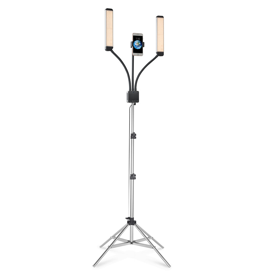 GLAMCOR MULTIMEDIA X LED Extension Light with Phone Clip